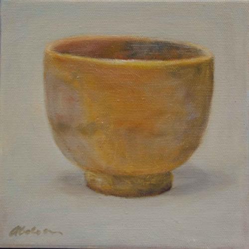 Japanese Teacup I by Myra Abelson