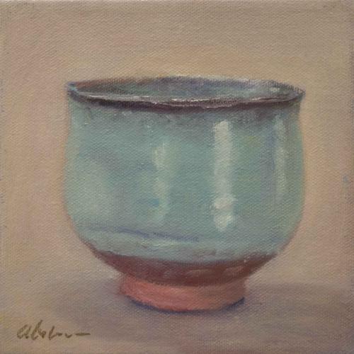 Japanese Teacup III by Myra Abelson