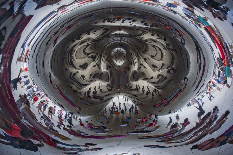 Reflections on Cloud Gate by Steven Edson