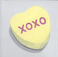 Sweet Heart Singles: XOXO (banana) by Nicci Sevier-Vuyk